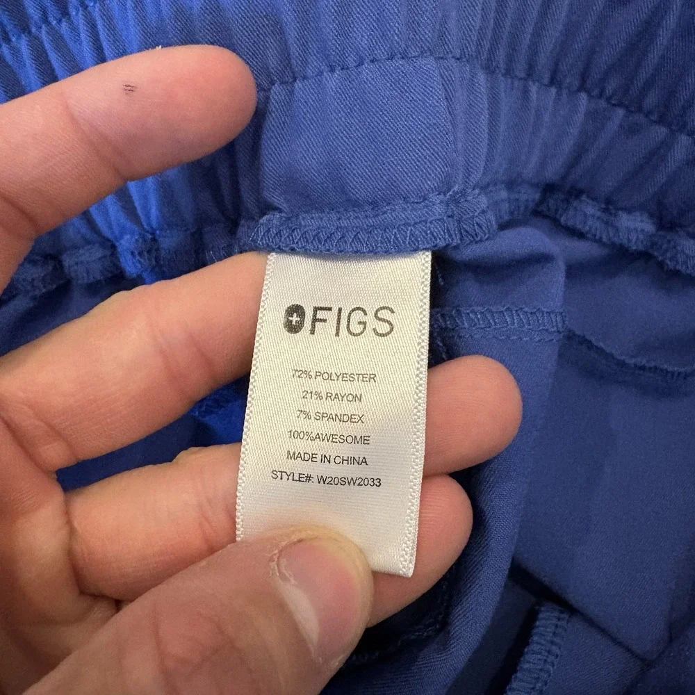 Figs Technical Collection Scrub Pants Womens Large Pockets Medical W20SW2033